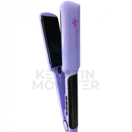 Утюжок титановые пластины Iconic Hair Фиолетовый