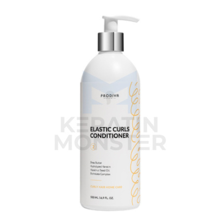Кондиционер для ухода за кудрявыми и вьющимися волосами PRODIVA Elastic Curls 500 мл