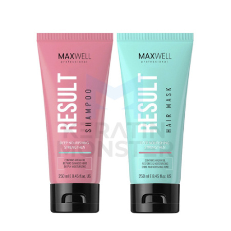 Комплект для домашнего ухода MAXWELL Result шампунь + маска 250:250 мл