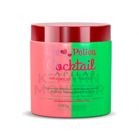 Профессиональная маска Увлажнение LOVE POTION Moranga e Menta 500 ml