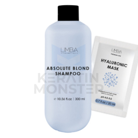 Набор для осветленных волос Limba Absolute Blond Shampoo 320 мл