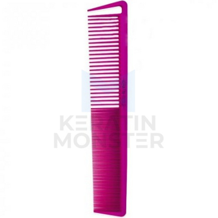 Keratin Tools Расческа карбоновая комбинированная - розовая