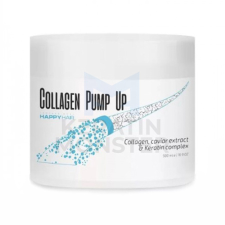 Happy Hair Collagen Pump UP ботокс 500 гр