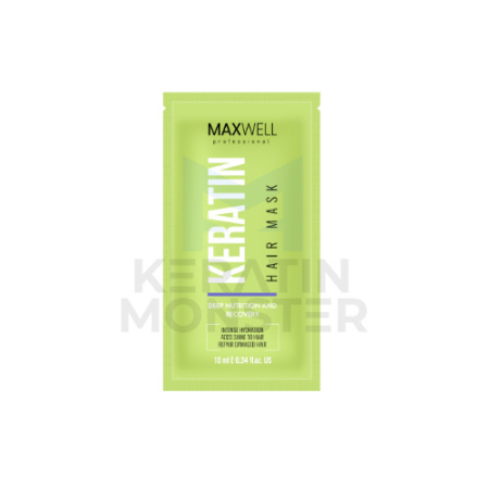 Маска глубокого кондиционирования MAXWELL Keratin Mask сашэ 10 мл