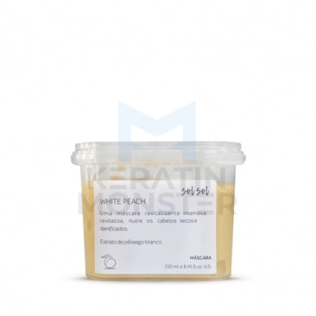 Sol Sol White Peach маска с экстрактом белого персика 250 мл