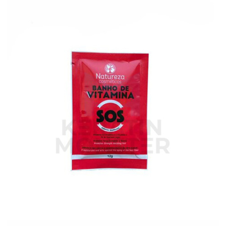 Ботокс SOS-восстановление волос NATUREZA Banho de VITAMINA сашэ 12g