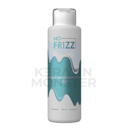 Средство для выпрямления волос NO FRIZZ Gloss & Reconstruction Gel, 500 мл