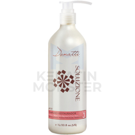 Маска-Бальзам Donatti Soluzione Nutre Balm Complexo Restaurador Шаг 3, 1000 мл