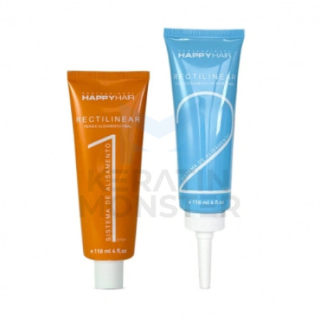 Система выпрямления Happy Hair Rectilinear 1 и 2 шаг 118/118мл