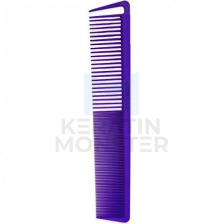 Keratin Tools Расческа карбоновая комбинированная - фиолетовая