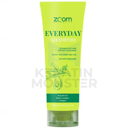 Шампунь бессульфатный для домашнего ухода ZOOM Everyday Shampoo 250 ml