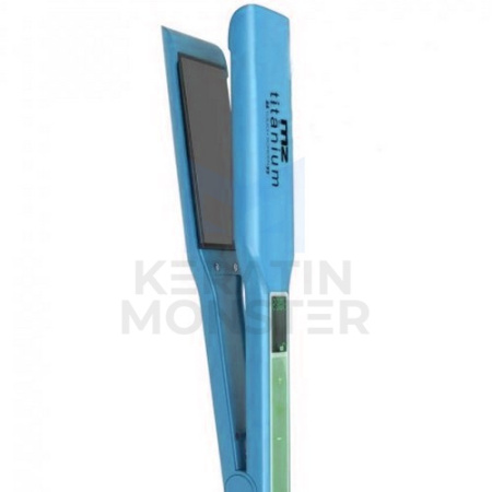 MZ titanium 1068R утюжок Матовый Голубой (широкие пластины)