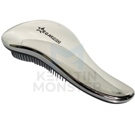 Расческа Detangling Hair Brush MegaPro Silver