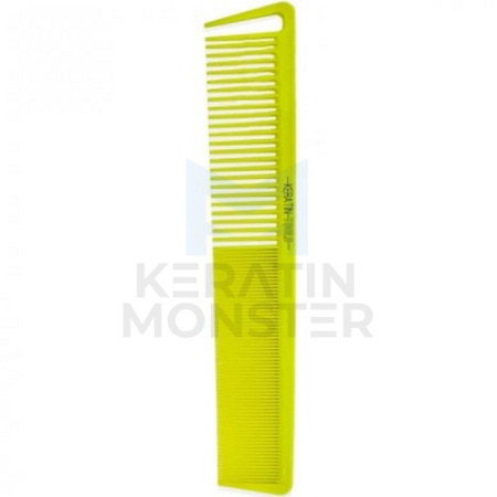 Keratin Tools Расческа карбоновая комбинированная - салатовая