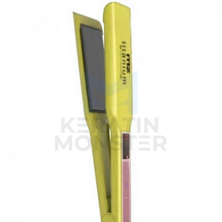 MZ titanium 1068R утюжок Матовый Жёлтый (широкие пластины)