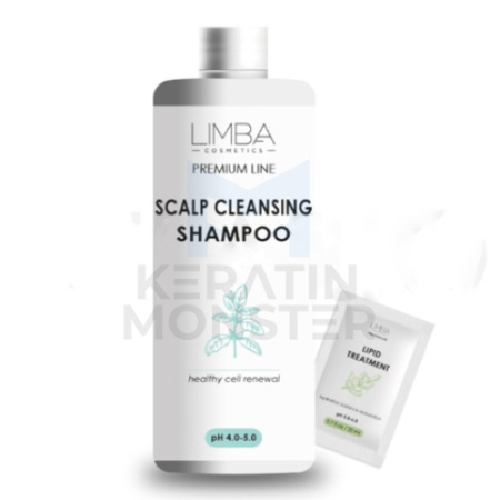 Шампунь для кожи головы Limba Premium Line Mint Scalp Cleansing 1000 мл