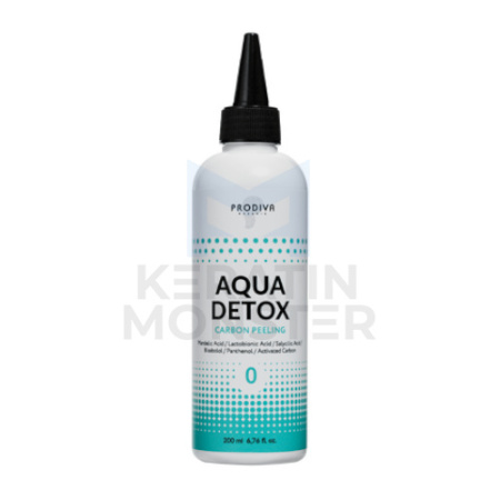 Пилинг-рефайнер угольный PRODIVA  Aqua Detox Carbon Peeling 200 мл